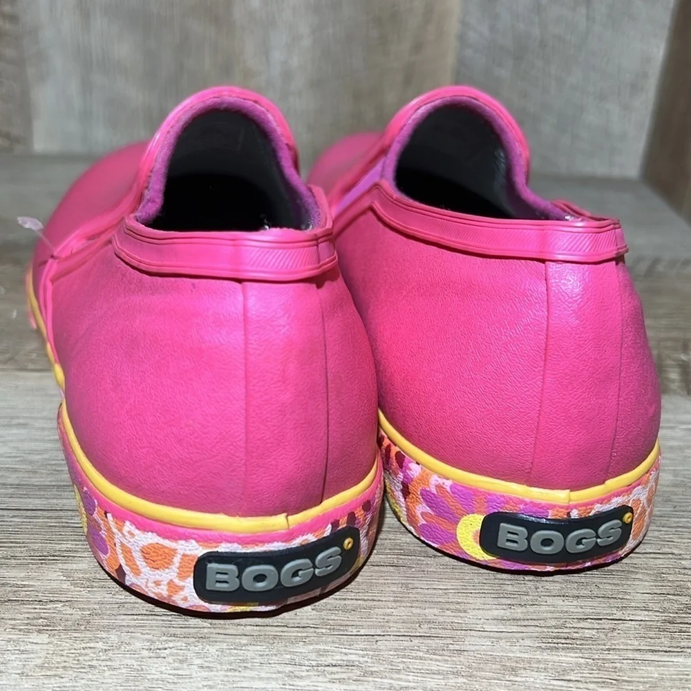 NEW Bogs Slip-on Rain Shoes Burnside Waterproof Low Top